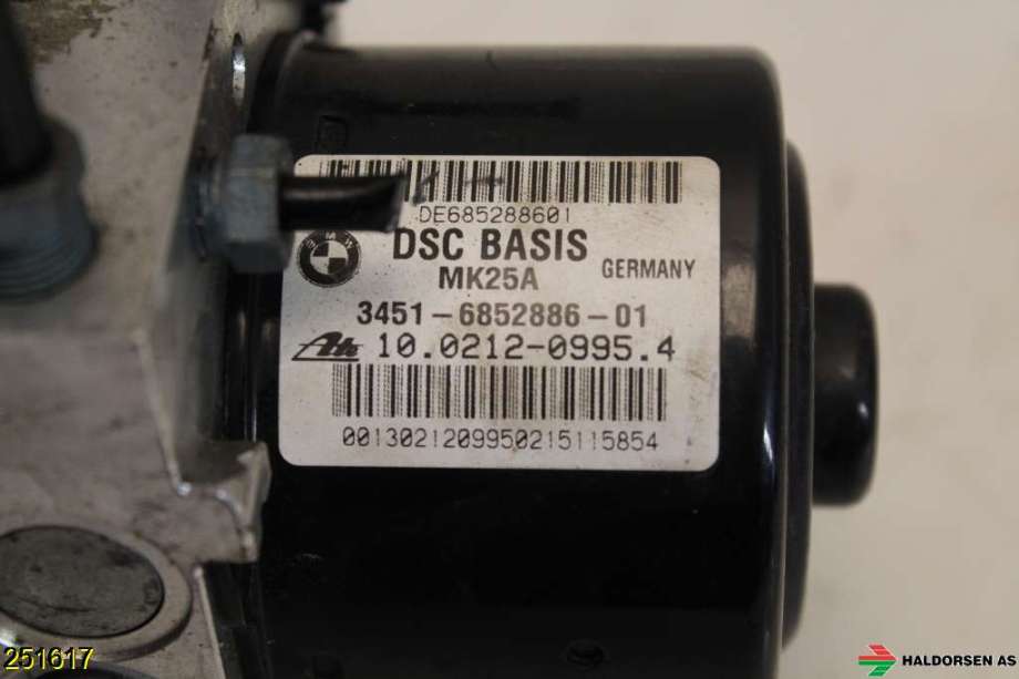 ABS sentral til BMW X3 2010-2017 (F25) (F25) (BMW|34 51 6 881 325|)