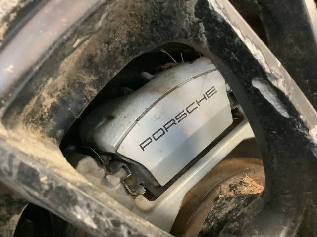 Bremsecaliper venstre bak til Porsche Macan 2014-->> (95B) (95B) (PORSCHE|95B 615 423 D|)