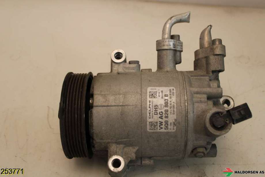Aircondition kompressor til Škoda Octavia 2013-2016 (Type III, Fase 1)  (SKODA|5Q0 820 803 D|)