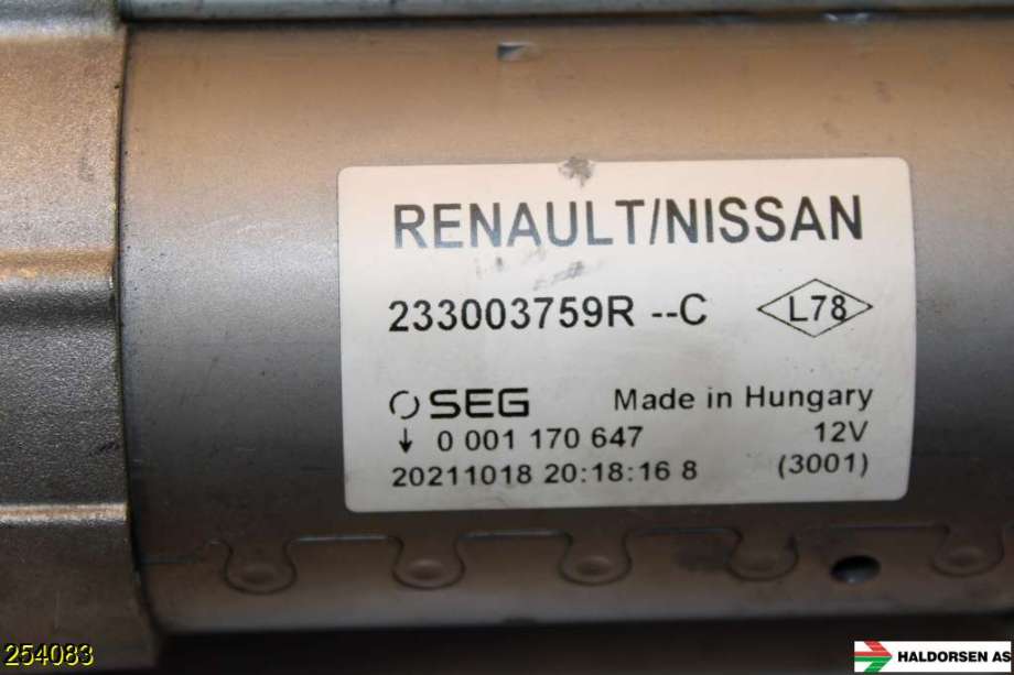 Starter diesel til Mercedes Citan 2021-->> (W420) (W420) (MERCEDES-BENZ CITAN MFK|A 415 906 61 00|)