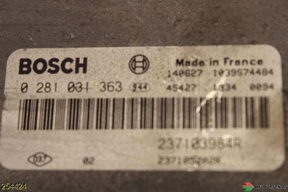 Styreenhet motor til Opel Vivaro B 2014-2019 (OPEL|93457323|)