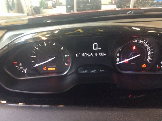 Instrumentpanel til Peugeot 208, 2012-2019 (Type I) (PEUGEOT|98 259 861 80)