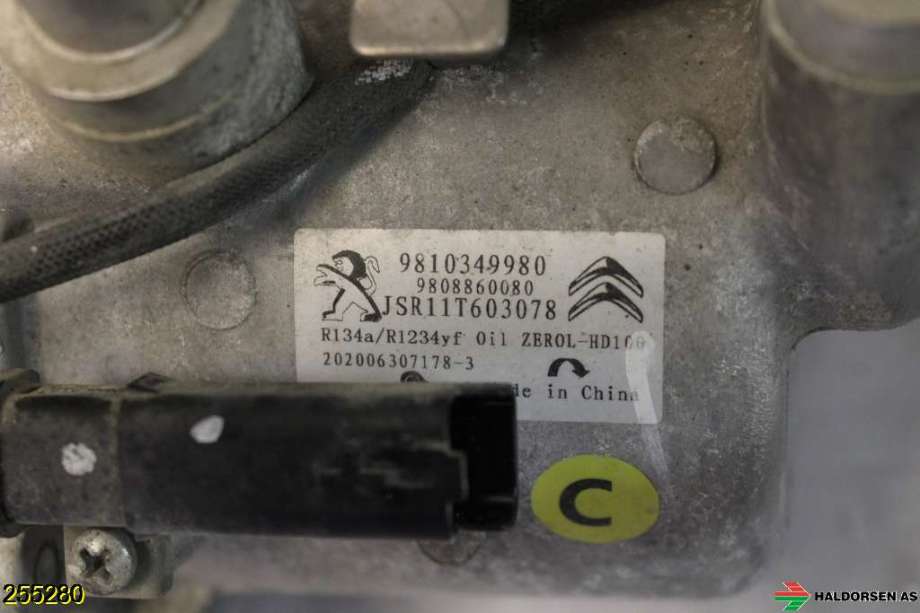 Aircondition kompressor til Peugeot Partner 2019-->> (Type III)  (PEUGEOT|98 103 499 80|)