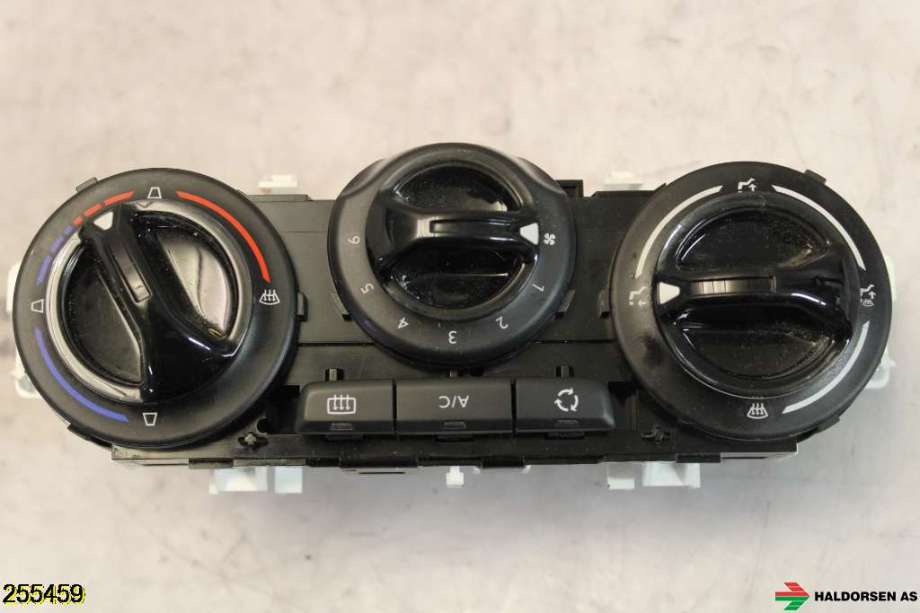 Varmeapparat betjening til Peugeot 208 2012-2019 (Type I)  (PEUGEOT|96 722 483 80|)