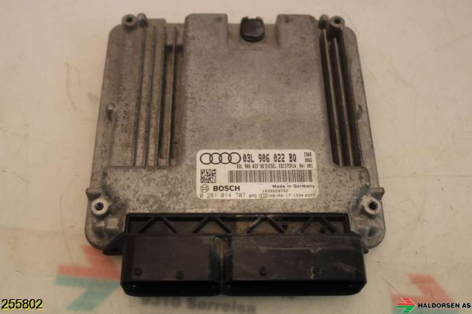 Styreenhet motor til Audi A3, 2009-2012 (Type II, Fase 2) (AUDI|F 03L 990 990 H)