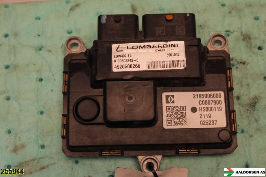 Styreenhet motor til Mopedbil Ligier JS50 2015-2024 (Type I) (LIGIER JS 50L|492DCI LOMBARDINI|)