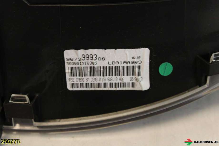 Instrumentpanel til Peugeot Partner 2008-2015 (Type II, Fase 1)  (PEUGEOT|96 739 993 80|)