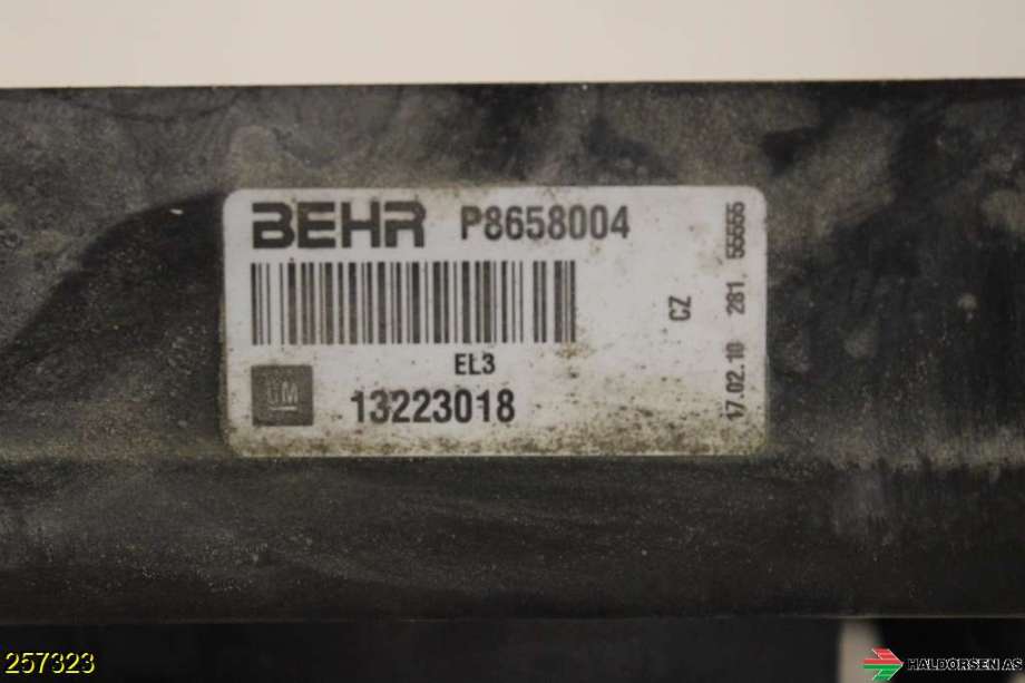 Kjølevifte til Opel Insignia A 2009-2014  (OPEL|13413332|)