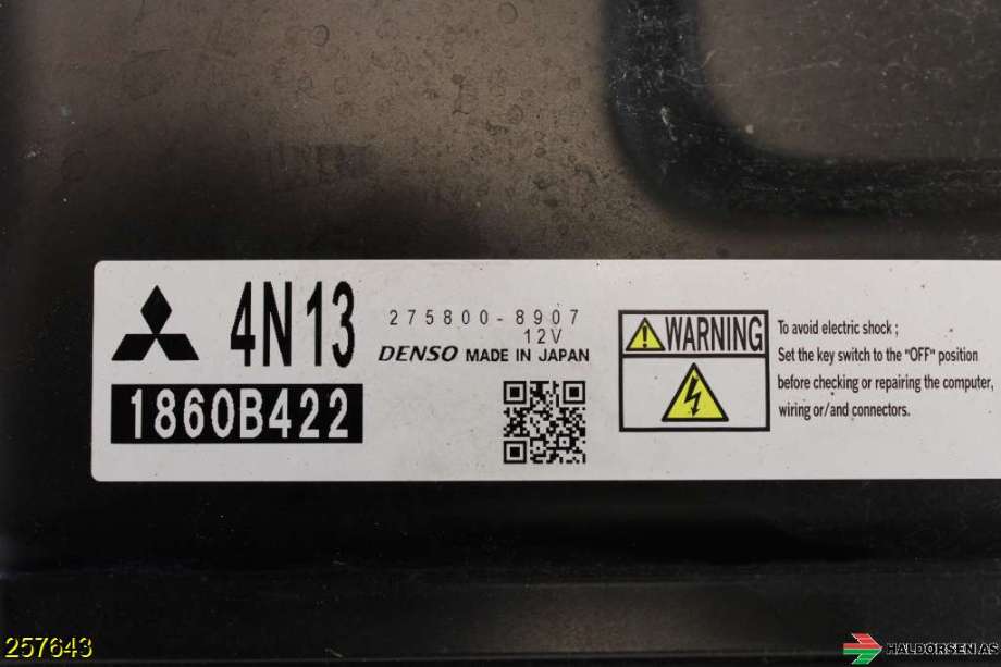 Styreenhet motor til Mitsubishi ASX 2010-2019 (MITSUBISHI|1860B422|)