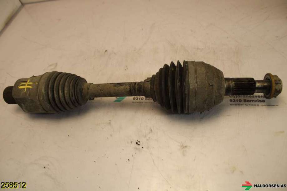 Drivaksel høyre foran til Opel Antara, 2007-2013 (OPEL|95299896)