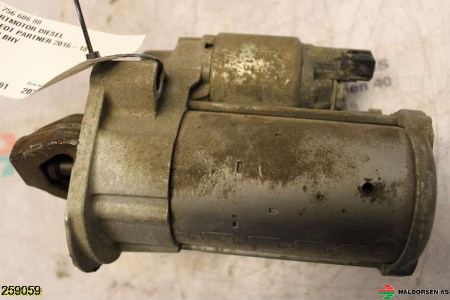 Starter diesel til Peugeot Partner 2015-2019 (Type II, Fase 2)  (PEUGEOT|96 756 606 80|)