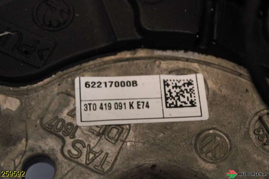 Ratt til Škoda Octavia 2009-2013 (Type II, Fase 2)  (SKODA|3T0 419 091 K|)