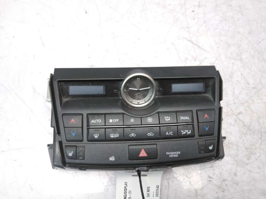 Varmeapparat betjening til Lexus NX 2014-2021 (Type I) (AZ10) (AZ10) (LEXUS|237000-7270|5590078041|)