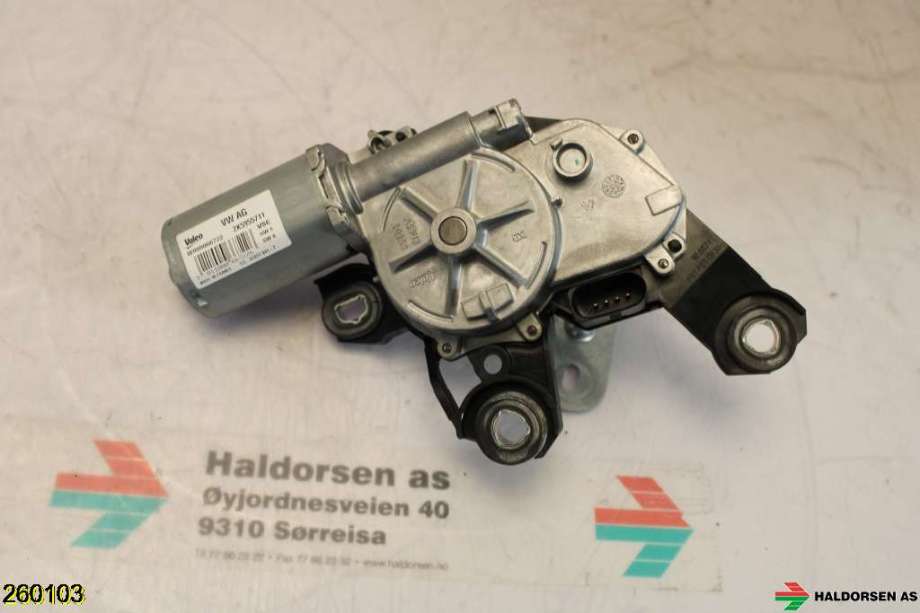 Viskermotor bakrute til VW Caddy 2015-2020 (Type III, Fase 3)  (VOLKSWAGEN|2K5 955 711 A|)