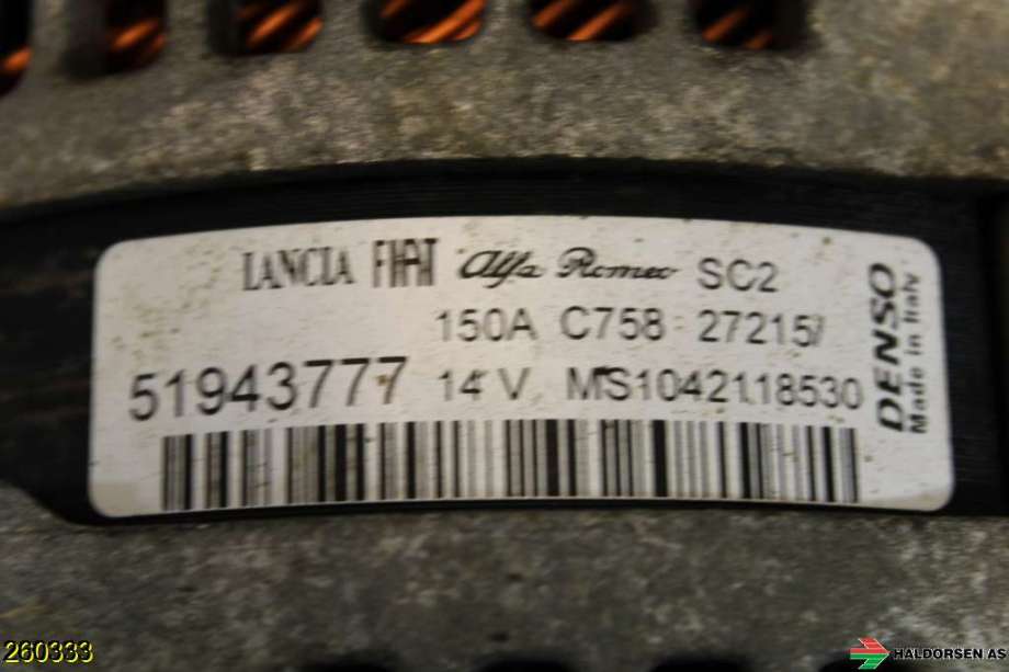 Dynamo til Opel Combo D 2012-2018 (OPEL|95524556|)