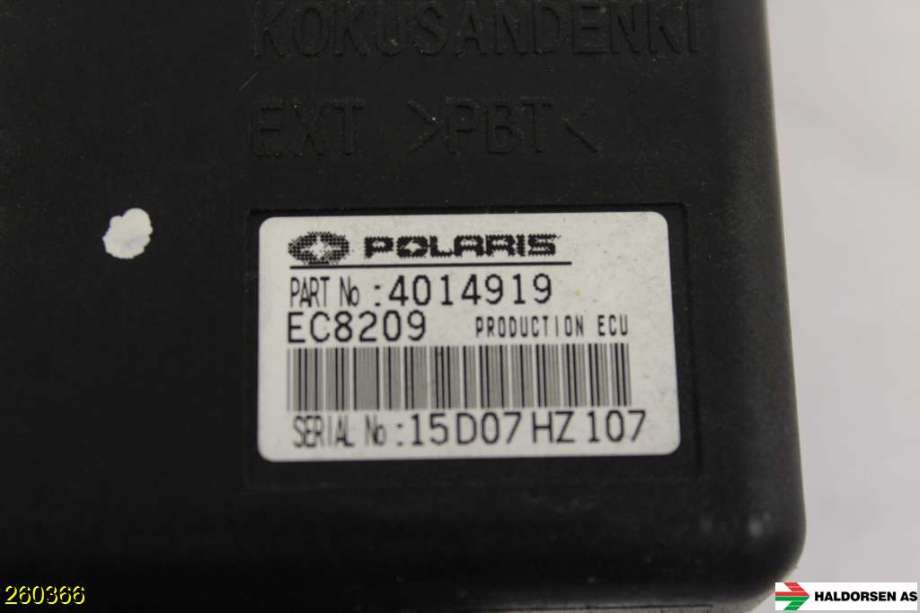 Styreenhet motor til Snøscooter Polaris øvrige 0-->>  (POLARIS PRORMK 800 AXYS|4019066|800HO|PRORMK)