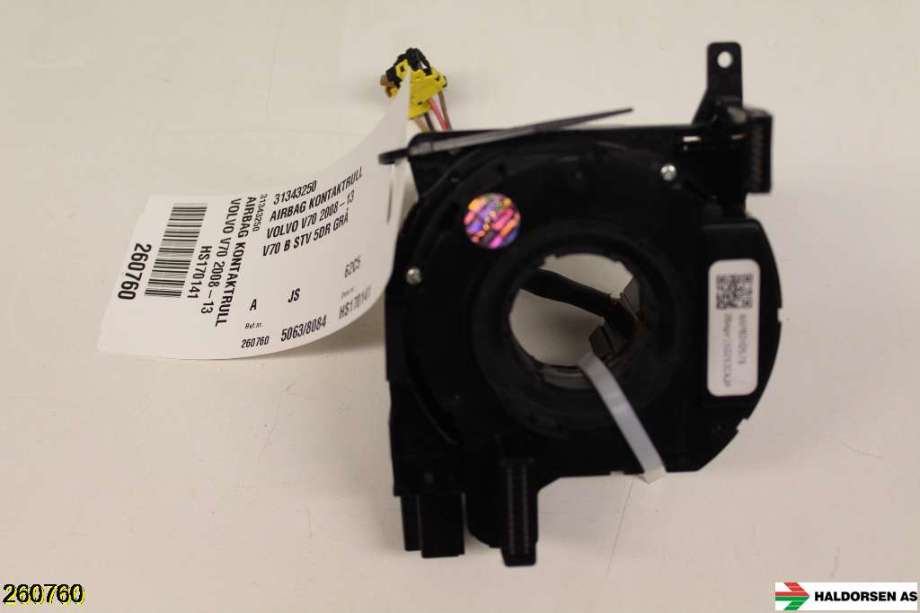 Airbag slepering til Volvo V70 2007-2013 (Type III, Fase 1)  (VOLVO|31343250||31275363)