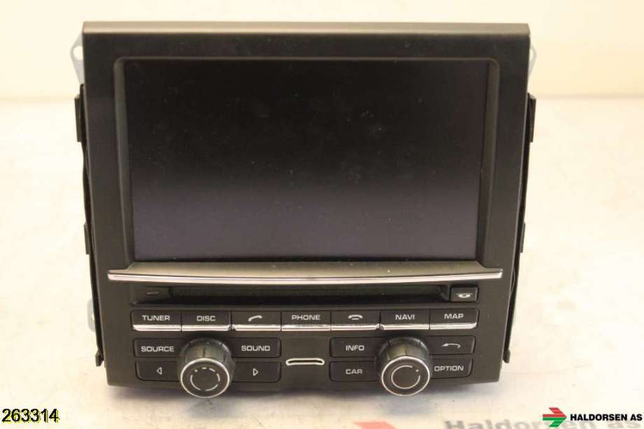 Bilstereo navigasjon til Porsche Cayenne 2010-2017 (92A) (92A) (PORSCHE|958 642 970  X|)