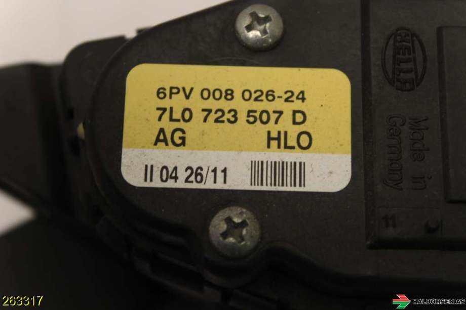 Pedal gass til Porsche Cayenne 2010-2017 (92A) (92A) (PORSCHE|955 423 023 40|)