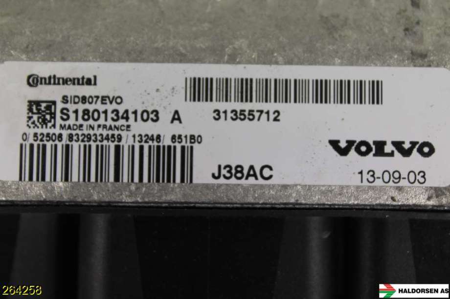 Styreenhet motor til Volvo V40 2012-2019  (VOLVO|36000608|)