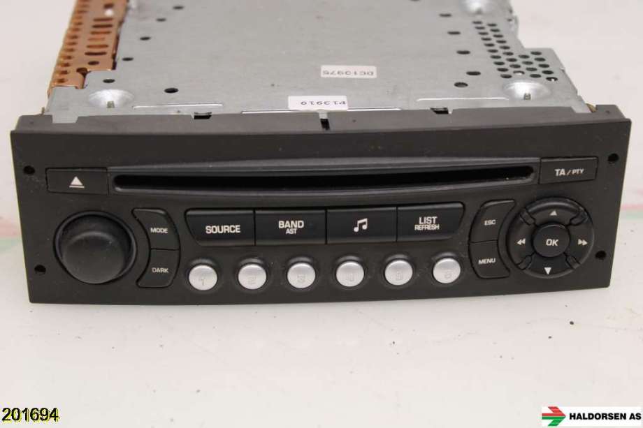 Bilstereo til Citroën Jumpy, 2007-2016 (Type II)  (CITROEN|)