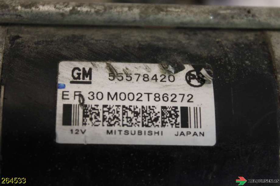 Starter diesel til Opel Mokka 2012-2016 (Type I, Fase 1)  (OPEL|95520322|)