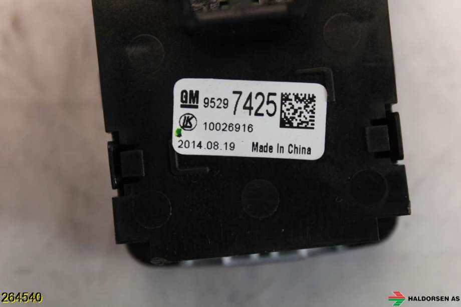 Bryter lys til Opel Mokka 2012-2016 (Type I, Fase 1)  (OPEL|95297425|)