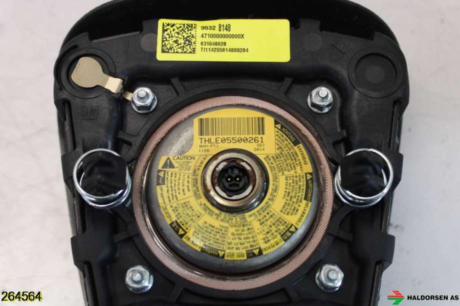 Airbag rattpute til Opel Mokka 2012-2016 (Type I, Fase 1)  (OPEL|42743549|)