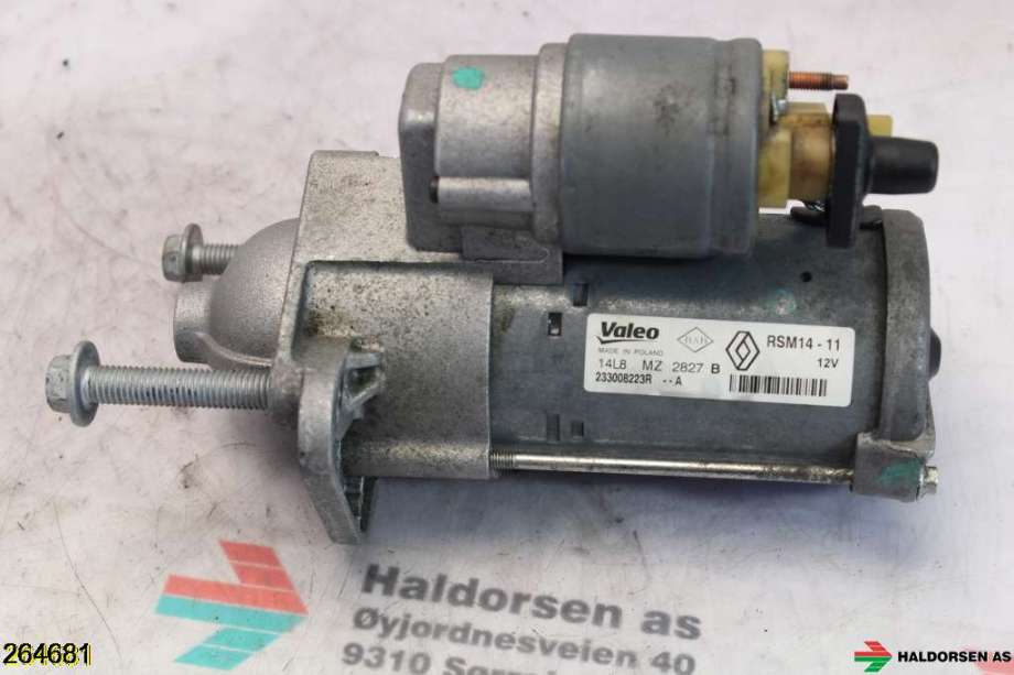 Starter diesel til Renault Kangoo 2008-2021 (Type II)  (RENAULT|233000603R|)