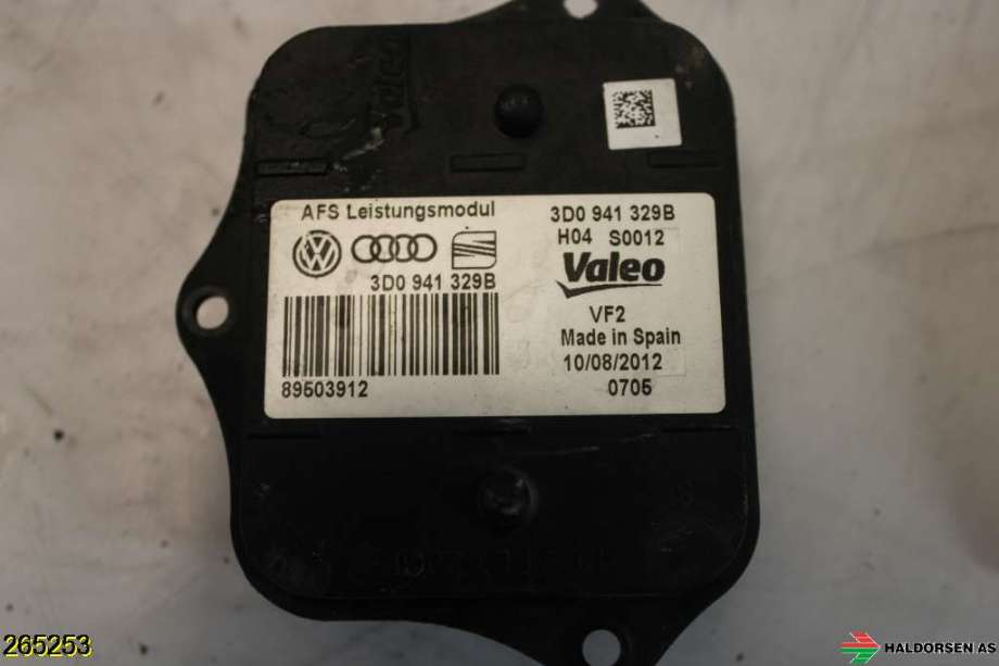 Styreenhet xenon/ballast til VW Passat 2011-2015 (B7) (B7) (VOLKSWAGEN|3D0 941 329 A|)