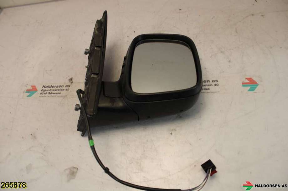 Speil høyre til VW Caddy 2010-2015 (Type III, Fase 2) (VOLKSWAGEN|2K5 857 502 BN 9B9|)