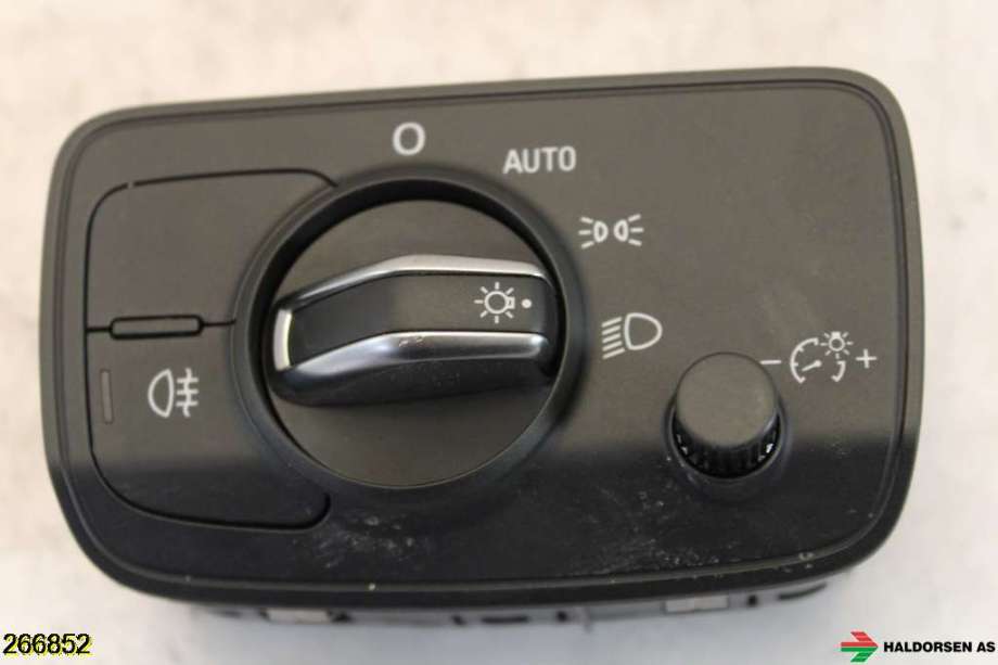 Bryter lys til Audi A3 2012-2016 (Type III, Fase 1) (AUDI|8V0 941 531 AD 5PR|)