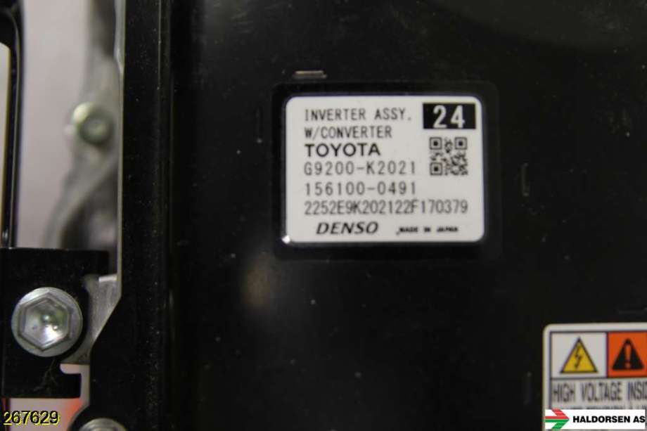 Inverter hybrid til Toyota Yaris Cross (SUV) 2021-->>  (TOYOTA|G92A0K2021|)