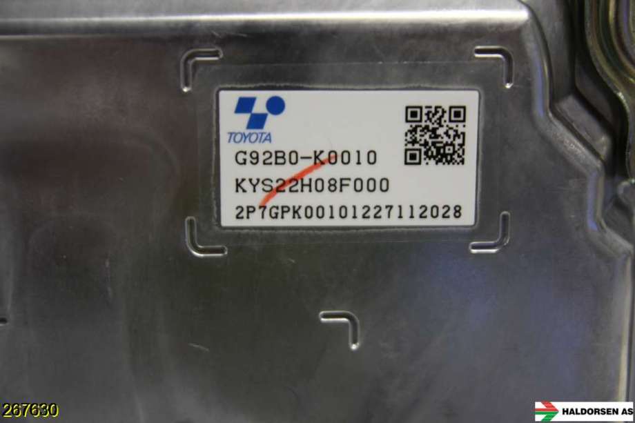 Inverter hybrid til Toyota Yaris Cross (SUV) 2021-->>  (TOYOTA|G92B0K0010|)