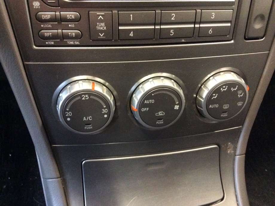 Varmeapparat betjening til Subaru Forester, 2005-2008 (Type II, Fase 2) (SUBARU|503722-5170)