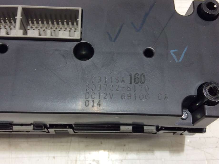 Varmeapparat betjening til Subaru Forester 2005-2008 (Type II, Fase 2)  (SUBARU|503722-5170|)