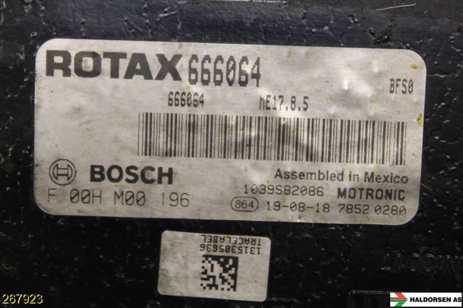 Styreenhet motor til Snøscooter Lynx øvrige 0-->>  (LYNX 49 RANGER RADIEN|F 00H M00 196|600ACE|)