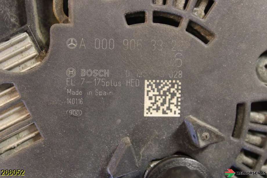 Dynamo til Mercedes CLA 2013-2019 (C117) (C117) (MERCEDES|A 000 906 33 22|)