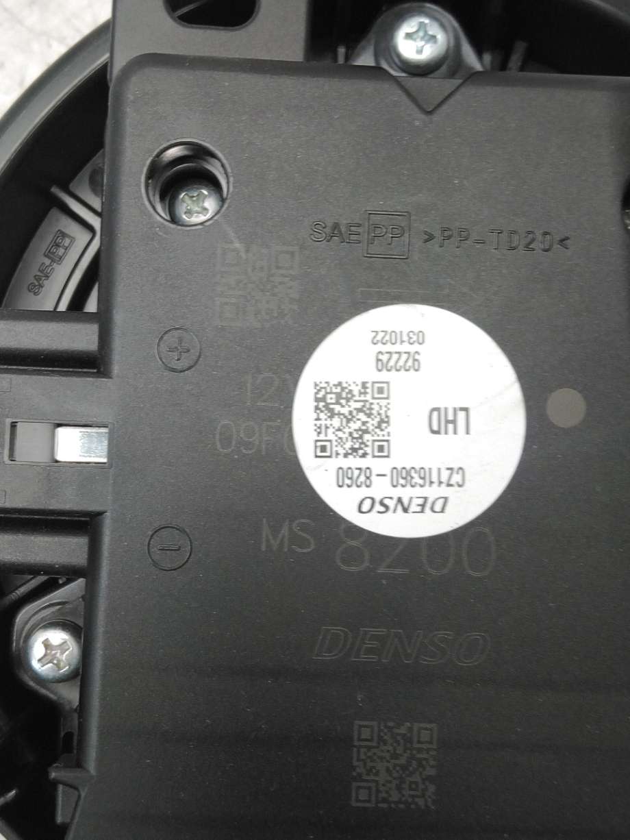 Varmeapparat motor til Toyota Yaris Cross (SUV) 2021-->> (TOYOTA|87103K0020|)