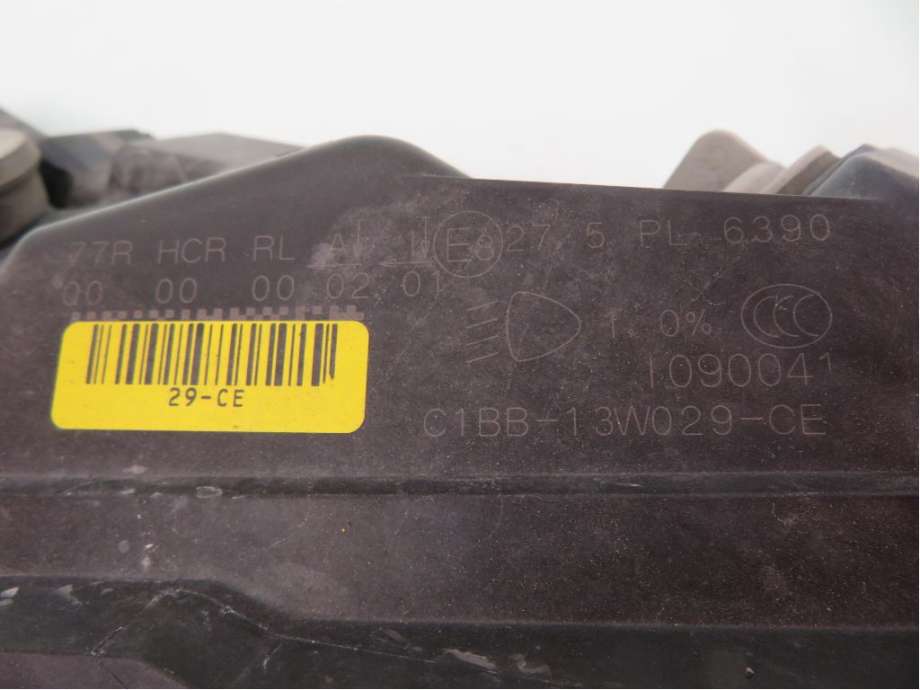 Frontlykt høyre halogen til Ford Fiesta 2013-2017 (Type VI, Fase 2)  (2126877|C1BB13W029AJ|C1BB13W029CE)