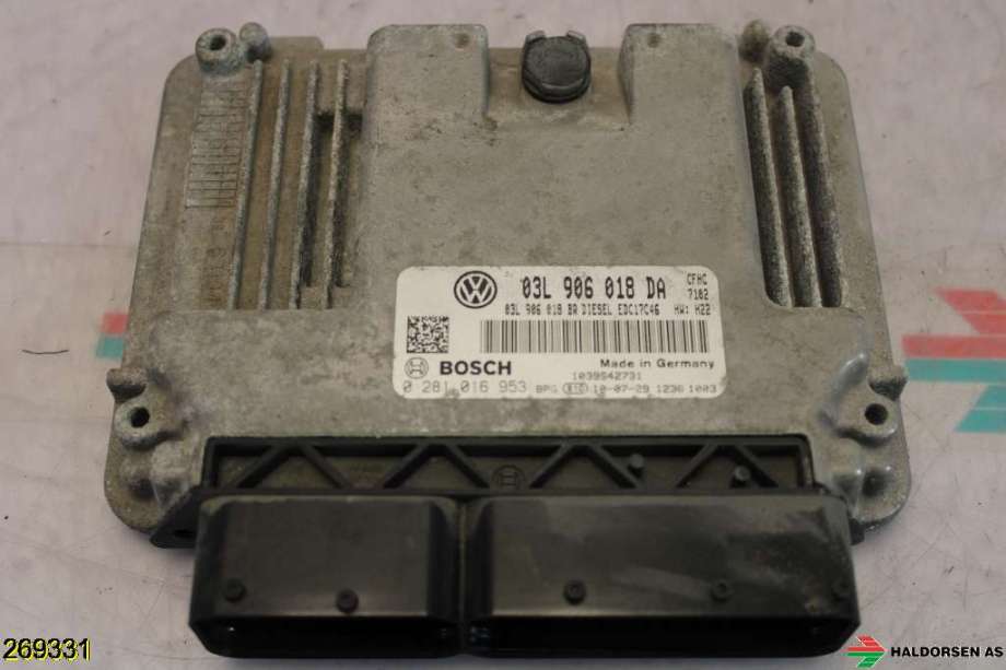 Styreenhet motor til Škoda Octavia 2009-2013 (Type II, Fase 2) (SKODA|03L 906 018 DA|)