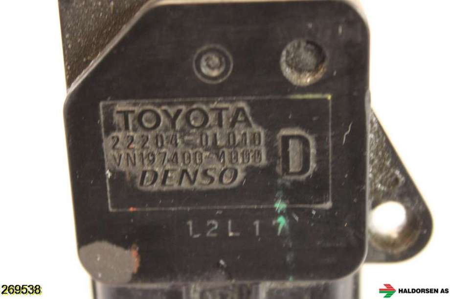 Luftmengde/luftmassemåler til Toyota Hilux 2006-2011  (TOYOTA|222040L010|)