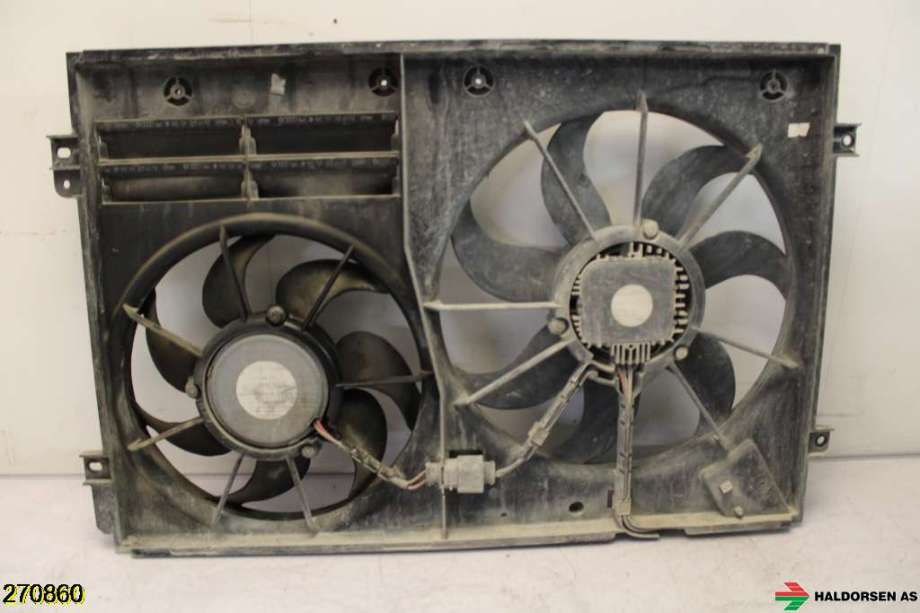 Kjølevifte til VW Caddy 2010-2015 (Type III, Fase 2)  (VOLKSWAGEN|1K0 959 455 FR|1K0 959 455 ET|)
