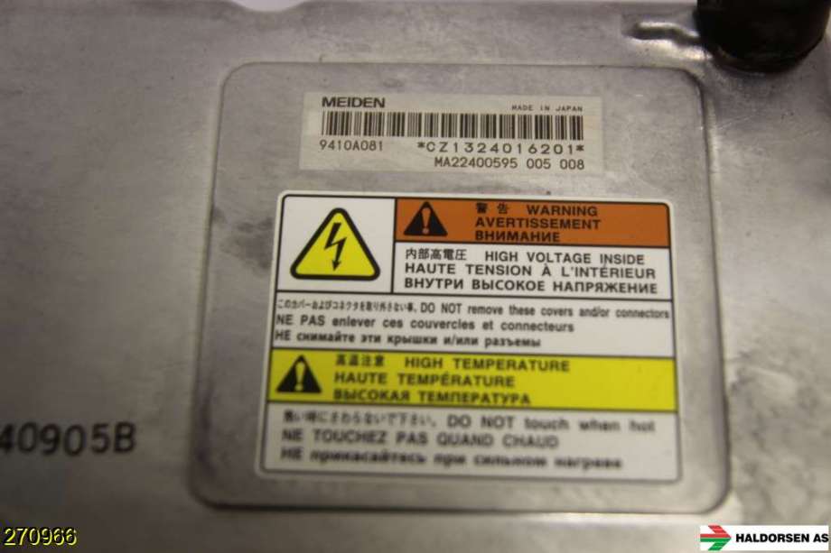 Inverter hybrid til Mitsubishi Outlander 2012-2015 (Type III, Fase 1)  (MITSUBISHI||9410A081)