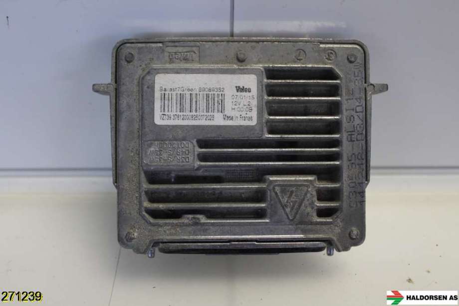 Styreenhet xenon/ballast til Volvo V60/V60 CC 2013-2018 (Type I, Fase 2) (VOLVO|31395908|)