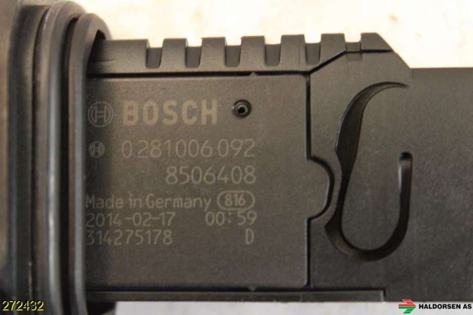 Luftmengde/luftmassemåler til BMW 4-Serie 2013-2020 (F32/F33/F36) (F32/F33/F36) (BMW|13 62 8 506 408|)