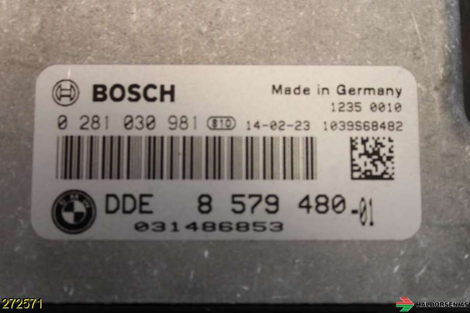 Styreenhet motor til BMW 4-Serie 2013-2020 (F32/F33/F36) (F32/F33/F36) (BMW|13 61 8 586 534|)