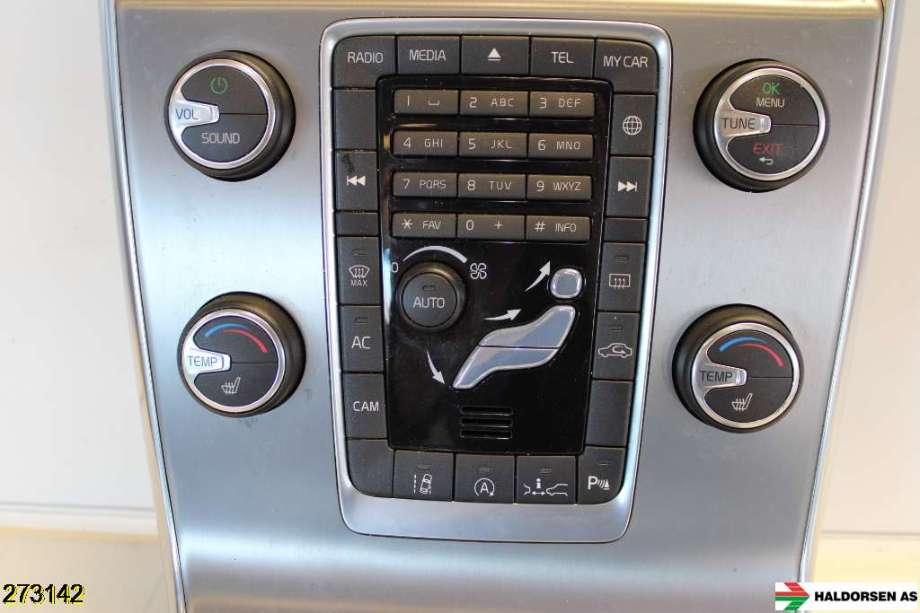 Varmeapparat betjening til Volvo V60/V60 CC 2013-2018 (Type I, Fase 2)  (VOLVO|3139865|)