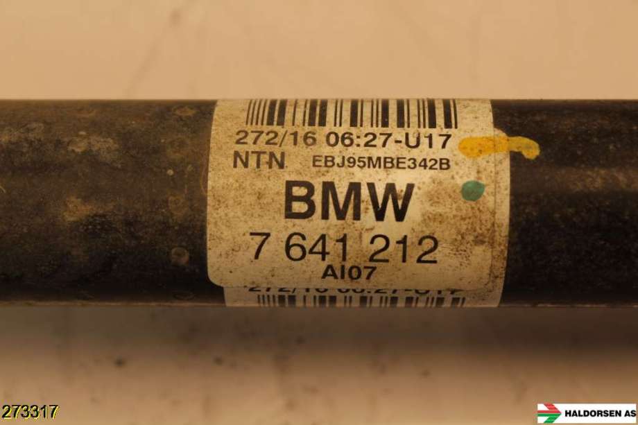 Drivaksel høyre bak, elbil til BMW i3 2013-2022  (BMW|33 20 7 641 212|)