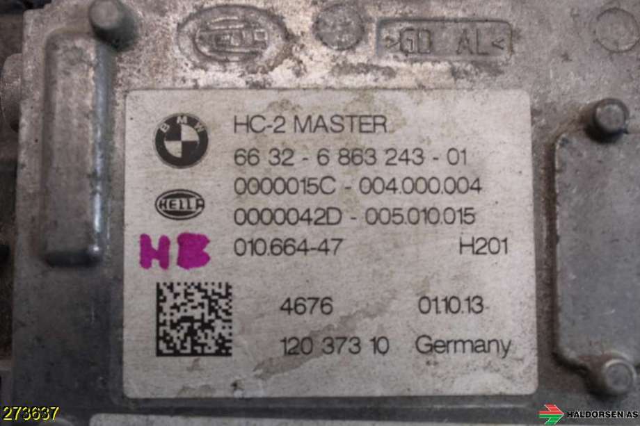 Sensor radar til BMW 6-Serie 2011-2018 (F06/F12/F13) (F06/F12/F13) (BMW|66 32 6 885 041|)